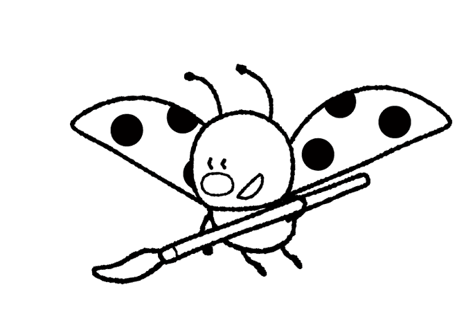 coloriage yojko la coccinelle de didou dessine